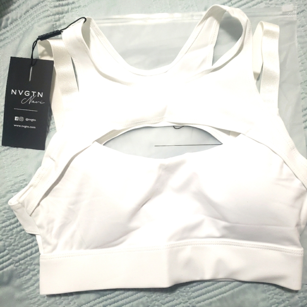 NVGTN White Apex Bra Small
